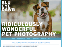 Tablet Screenshot of blueyedawg.com